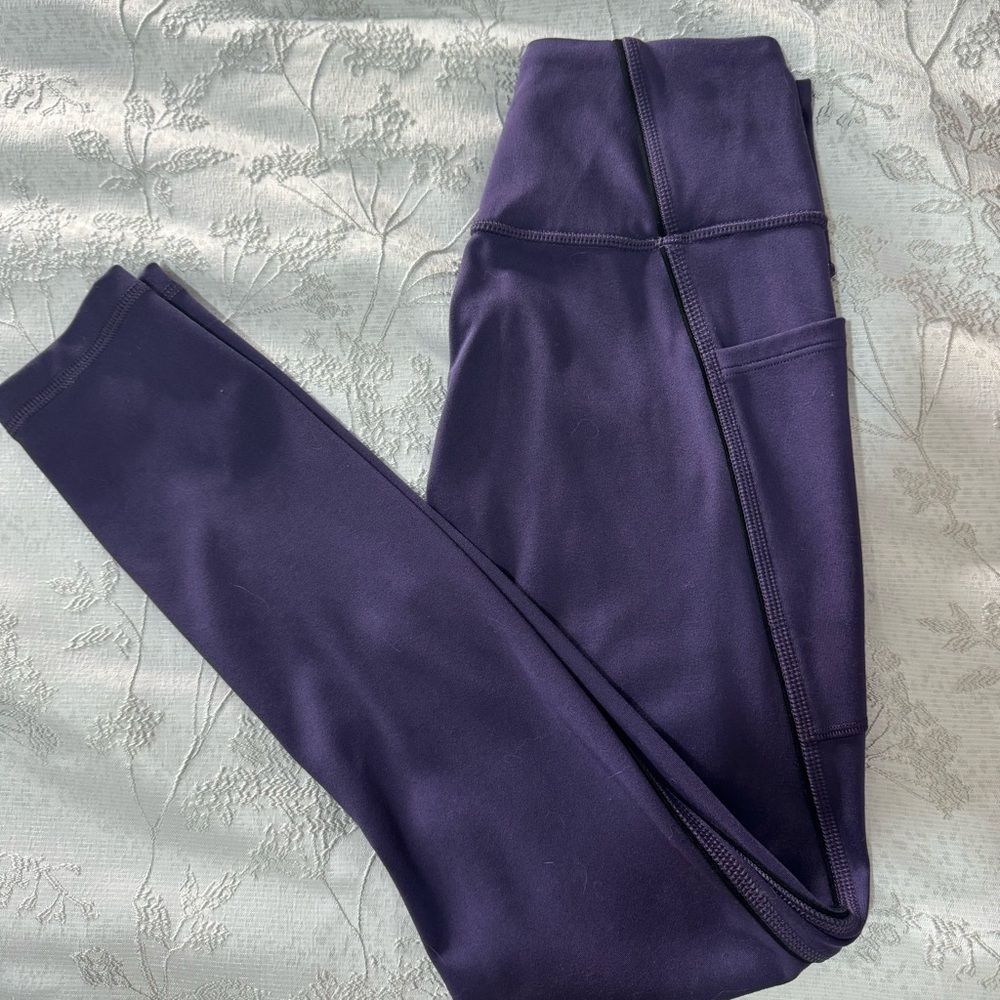 Victoria Secret - Dark Purple Leggings with Pocket